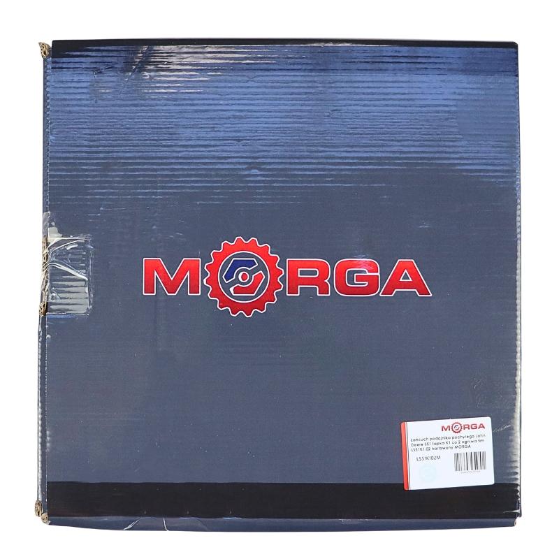 John Deere S51 Inclined Feeder Chain, K1 Catch, Every 2 Links, 5m, LS51K1.02, Hardened, MORGA