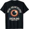 Camiseta Eclipse Solar Total Groenlândia 12 de Agosto de 2026