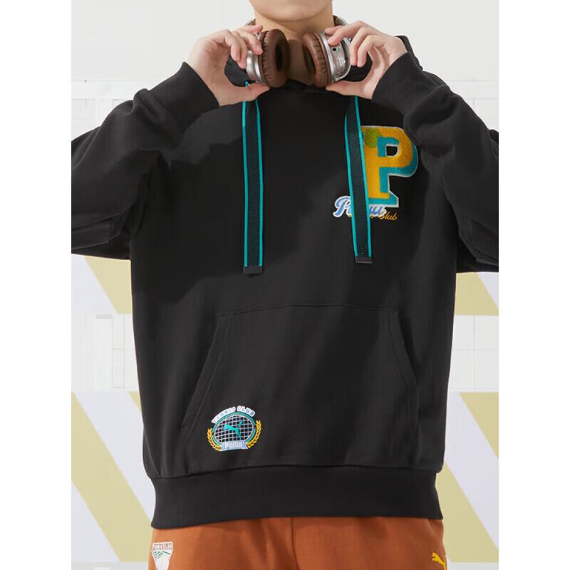 PUMA Unisex Loose Fit Hooded Sweatshirt 625801 M