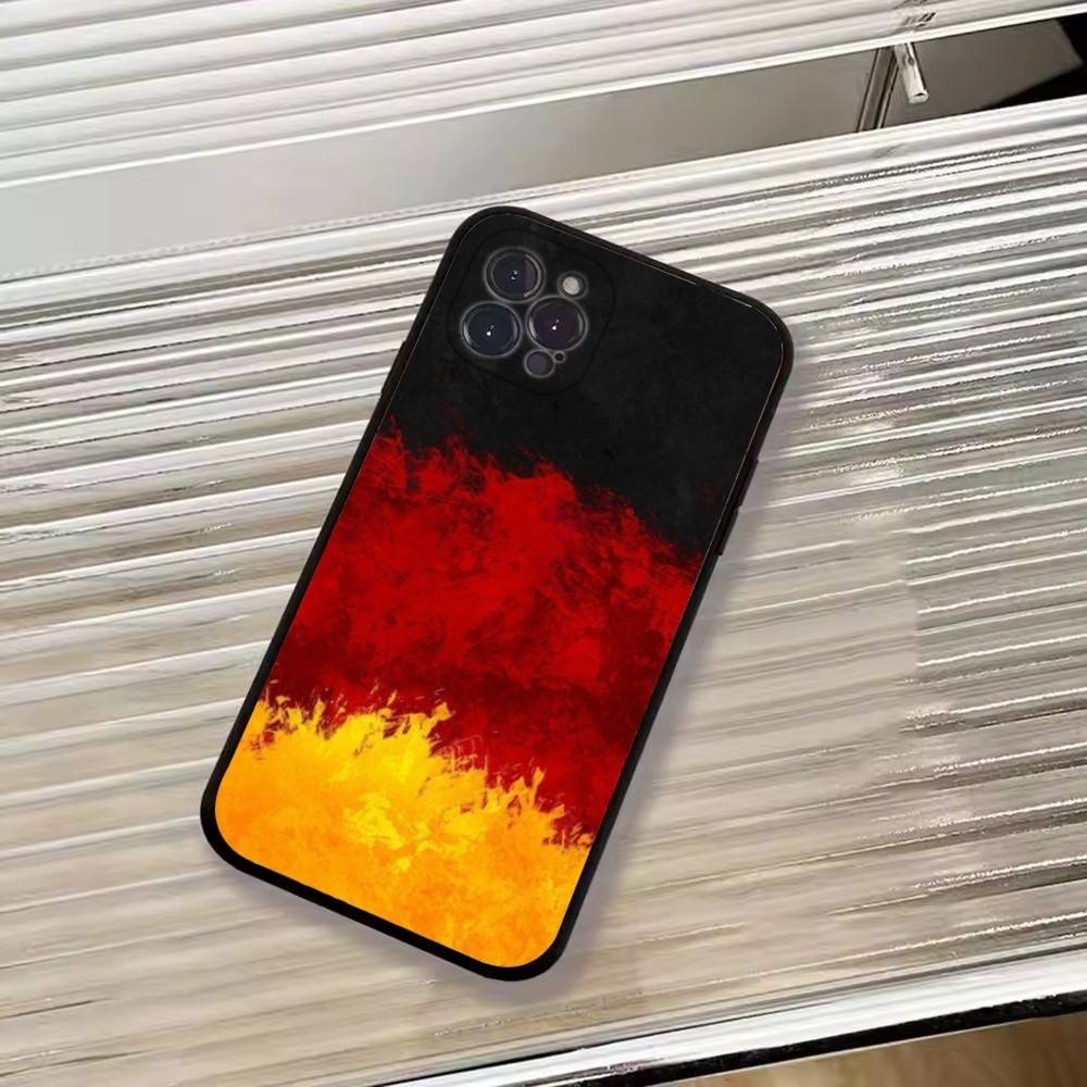 Fußball Support G-Deutschland Handyhülle Silikon Weich Für IPhone 17 16 15 14 13 12 11 X XR Plus Pro Max Plus