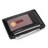 Genuine Leather Ultra-Thin Card Holder Wallet for Men & Women with Photo Slot and Dollar Clip