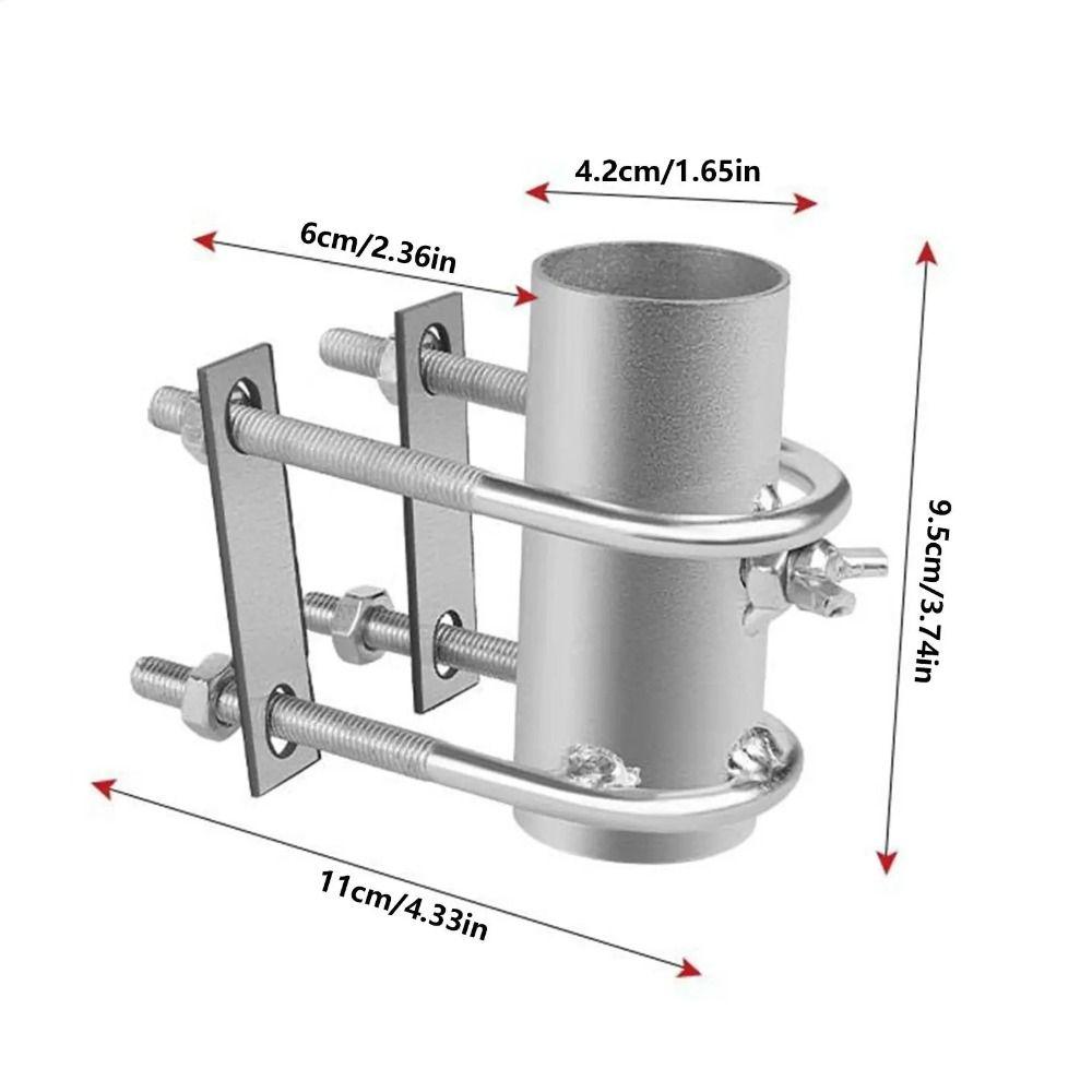 Anti-rust Patio Umbrella Holder Water-proof Deck Umbrella Mount Sturdy Umbrella Stands Food Carts