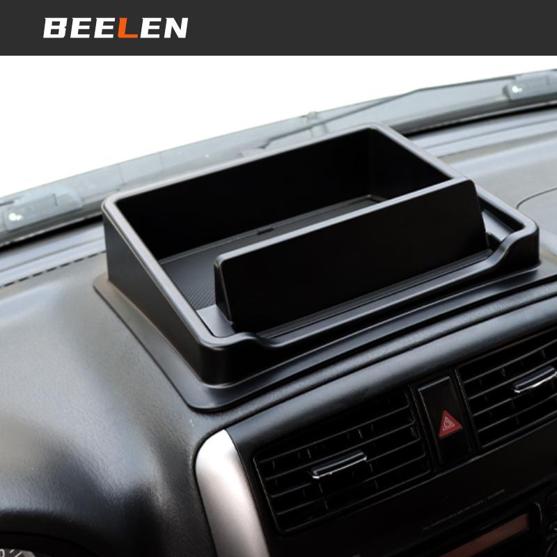 For Suzuki Jimny 1998~2018 JB33 JB43 Car Center Console Dashboard Storage Box Phone Bracket Interior Accessories