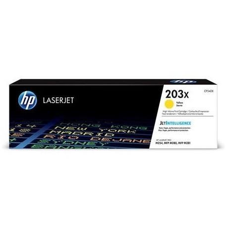 Hp Cartridge No.203X Yellow 2,5K (Cf542X)