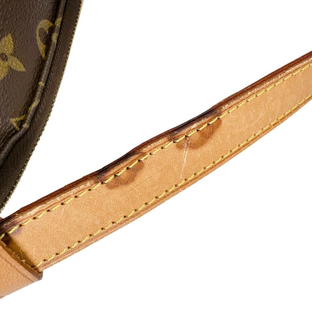 LOUIS VUITTON Monogram Ballad Shoulder Bag Monogram canvas Brown unisex M51112 Used