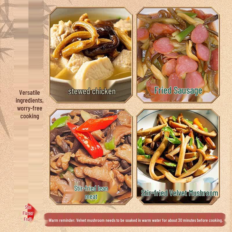 Shuwei Collection Dried Deer Antler Mushrooms