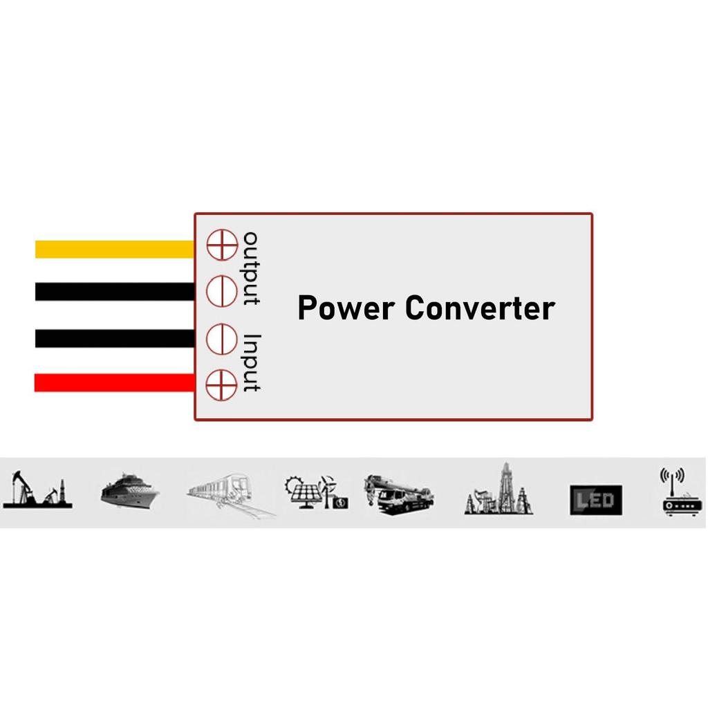 Power Adapter Voltage DC 12V 24V 48V 10A Converter Boost Widely Applications In Power Security Booster, ~ Module, Waterproof, Converter, Vehicle,