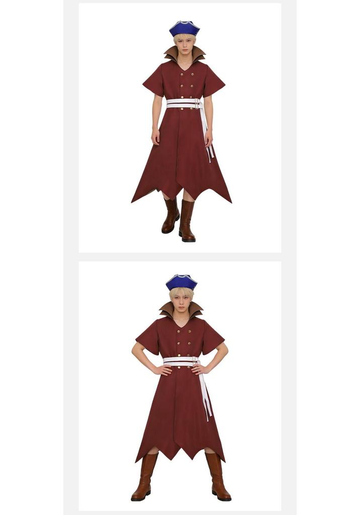Cross Stone Era Seven Seas Dragon Water Costume for Anime Cosplay and Halloween