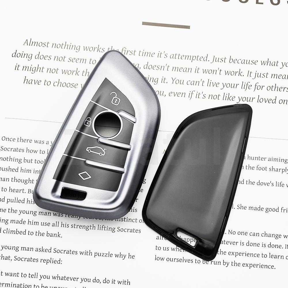 Tpu Shell Fob Keyless Car Key Case Cover For Bmw X5 F15 X6 F16 G30 X1 X3 X4 7 Series G11 F48 F39 520 525 F30 118I 218I 320I