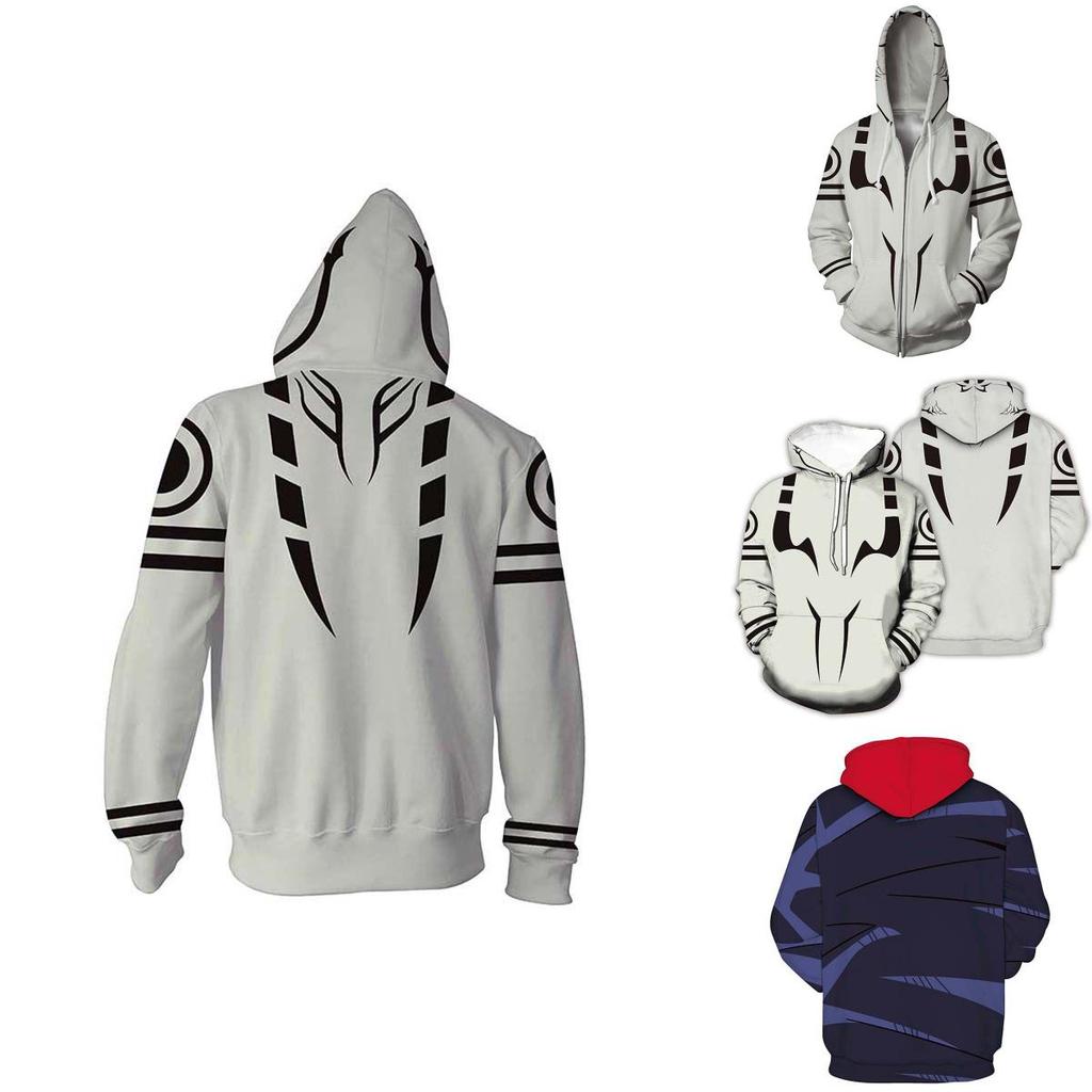 Stilvolle Jujutsu Kaisen Hoodies für Herren mit lebhaftem 3D-Druckdesign