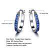 Gica Gema New Jewelry S925 Sterling Silve Personalized Classic Stud Earrings For Women Fine High Grade Jewelry Gift To Valentine's
