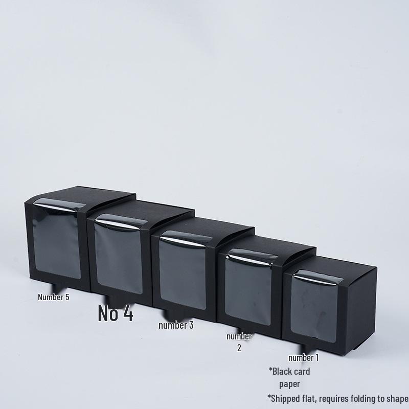 Kraft Paper Windowed Gift Box for Figures & Dolls - Cardboard Toy Packaging