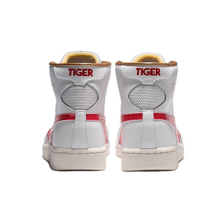 Asics Japan L Retro High-Top Basketball Sneakers Men Sneaker White Red 1203A138-100