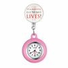 Lancardo Nurse Watch, Silicone Pocket Watch with Detachable and Extendable Strap, Cute Design for Men and Women, Save Lifes, Unisex, Pink, Perfect Gif