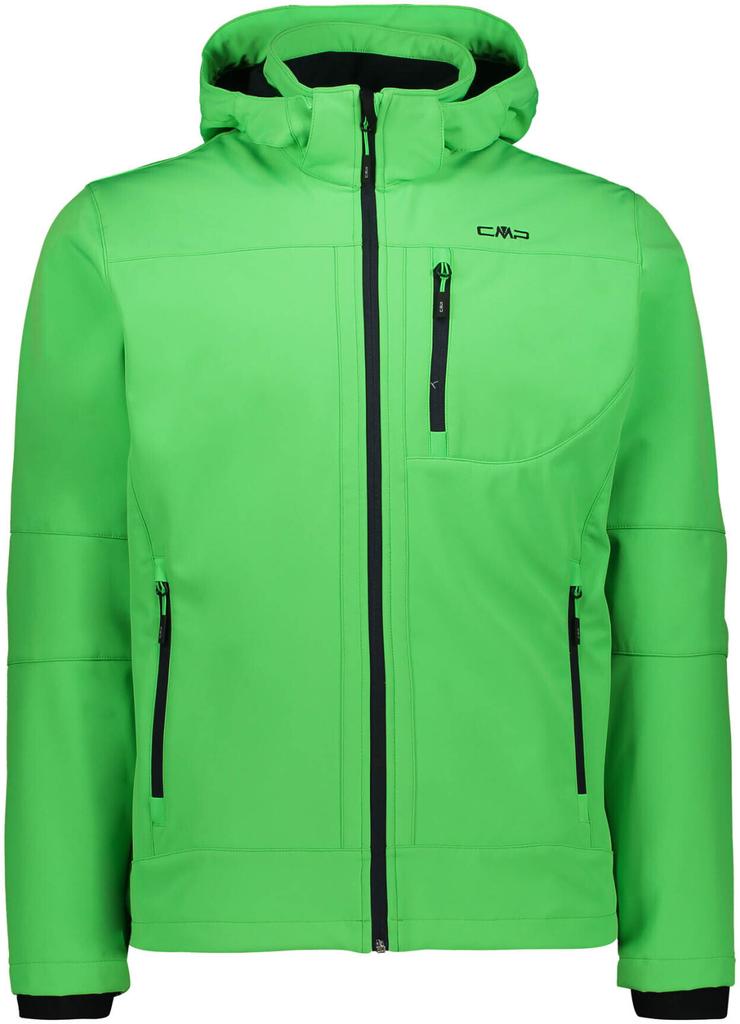 CMP Men's Softshell Jacket with Detachable Hood (3A01787N)