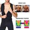 Muži Body Shaper Pas Trenér Sauna Oblek Pot Vesta Hubnutí Spodní prádlo Hubnutí Košile Spalovač tuků Cvičení Tílka Tvarové oblečení