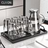 CLITON Heat-Resistant Glass Water Cup Set