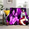 High School DxD Sexy Girl Cartoon Anime 3D Blanket,Soft Throw Blanket for Home Bedroom Bed Sofa Picnic Travel Cover Blanket Kids