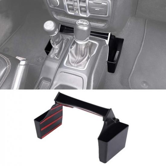 Center Gear Shift Side Storage Box Sundries Organizer for Jeep Wrangler JL JT18+