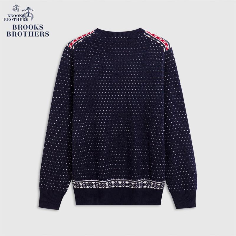

Brooks Brothers Men s Lambswool Knitted Sweater L