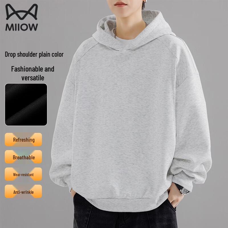 MiiOW Men s Hooded Sports Sweatshirt 3XL 3080₽