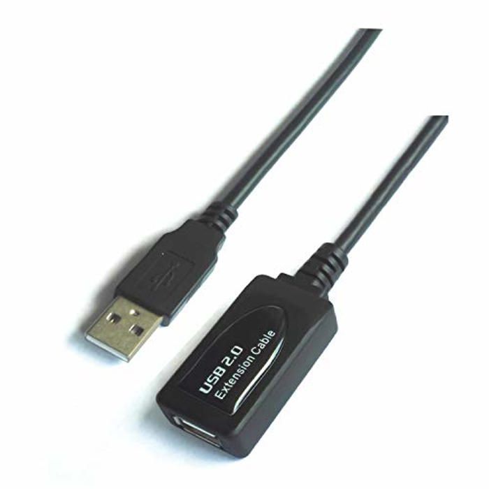 Câble Extension USB 2.0 - AISENS - A101 - 5 M - Amplificateur - Couleur Noir