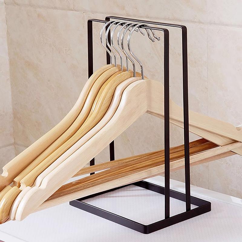 Hanger Storage Organizer Large Capacity Hanger Stacker Rack For Adults And Children Stainless Steel Detachable Space-Saving
