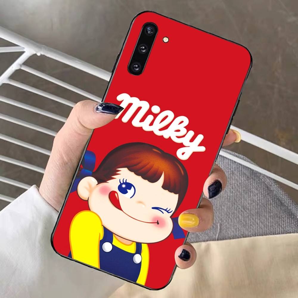 Fujiya Milky Peko Chan Phone Case For Redmi Note 4 X 5 A 6 7 8 T 9 9S 10 11 11S 11Epro Poco M3 Pro