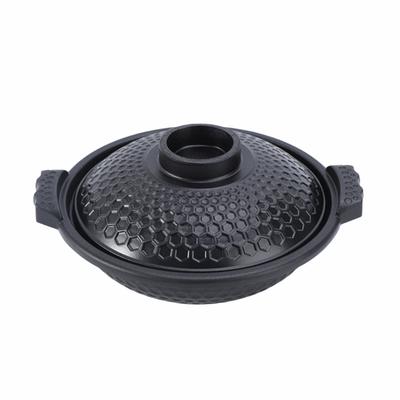 Aluminum Alloy Honeycomb Casserole Pot with Lid Korean Stockpot Casserole Stew Pot  Stone Bowl Rice