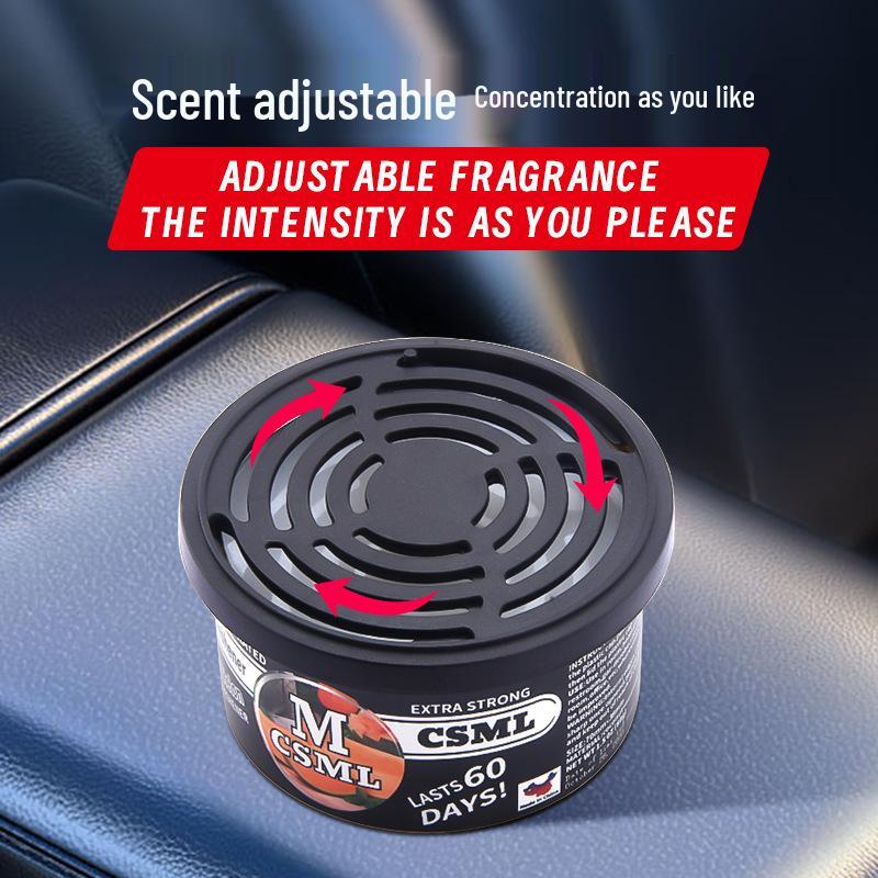International Trade Black Can Car Perfume - Odor Remover & Air Freshener