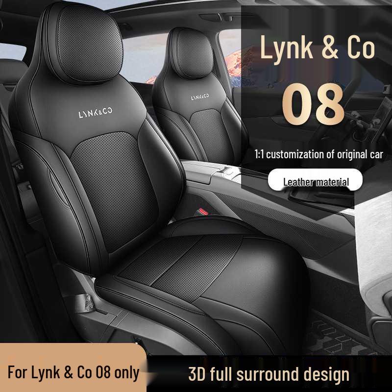 Lynk & Co 08 Five-Seater Leather Car Seat Cushion - All-Season Style
