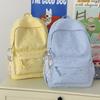 Niche Star Printed Backpack Female Student Face Value Campus Backpack Junior High School Student High School Student Schoolbag