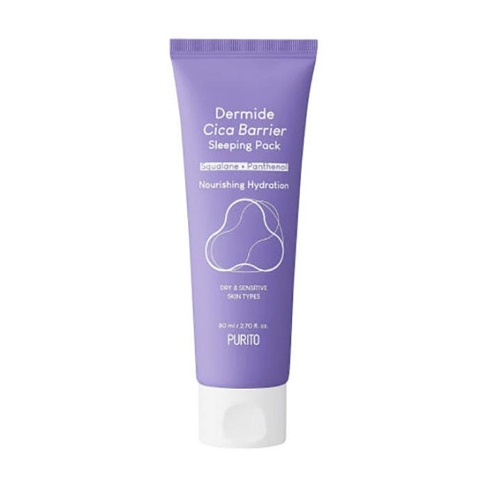 Purito Dermide Cica Barrier Sleeping Pack – Soothing & Strengthening Overnight Mask, Korean