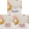 Childrens Cute Princess Crossbody Bag With Artificial Pearl Decoration And Embroidery Design For Daily Use