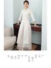 Spring/Summer 2023 Cotton Linen Zen Cheongsam Dress with Frog Buttons - Artistic Retro Chinese Style