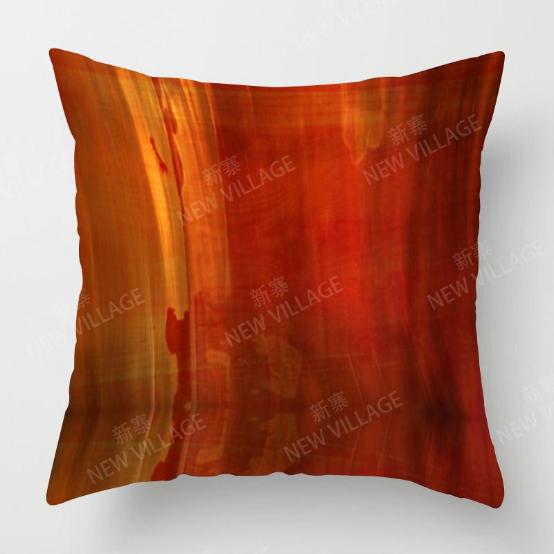 Modern Orange Abstract Geometric Cushion Cover Home Decor Pillow Cover Sofa Throw Pillow Cover 45x45 40x40 50x50 60x60