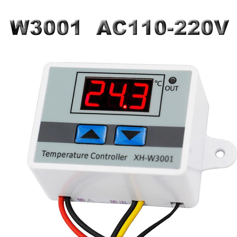 W3001 W3002 W3005 W1088 W1099 Digital Display Microcomputer Temperature Humidity Controller 12V 220V Hygrometer Thermorelator