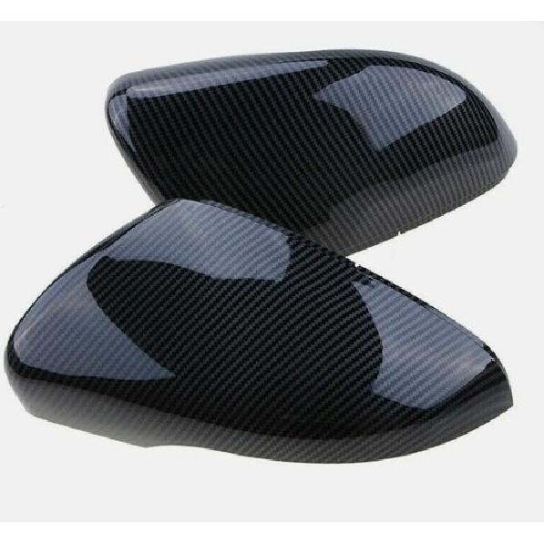 For W Golf/GTI MK6 2009-2013 Left&Right Carbon Fiber Side Wing Mirror Cover Caps
