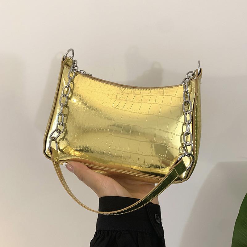 Stylish Urban Minimalist Pu Mini Chain Strap Handbag For Women In 2023 Fashion