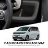 for Honda Freed 2024 2025 Dashboard Cup Holder Storage Box Silicone Shock-Absorbing Central Cup Tray Tidying Black