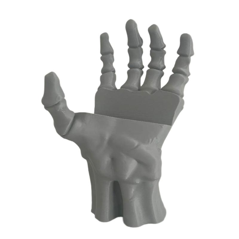 Hand Display Stand for Table, Shelf, or Entryway Use, Skeletal Style Holder for Collectibles and Daily Use Display