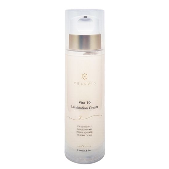 CELLVIS Vita 10 Lumination Nourishing Cream 250ml | Brightening & Hydrating Vitamin Care Cream CELLVIS Vita 10 Lumination Nourishing Cream