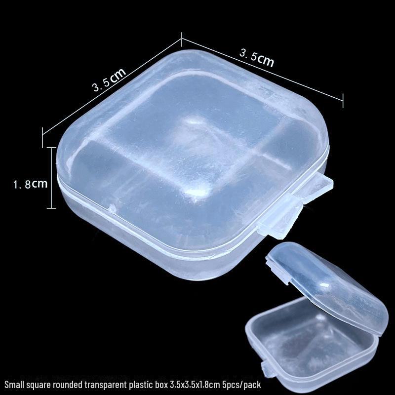 Transparent DIY Jewelry Storage Box - Detachable and Stackable Organizers for Tools and Earrings