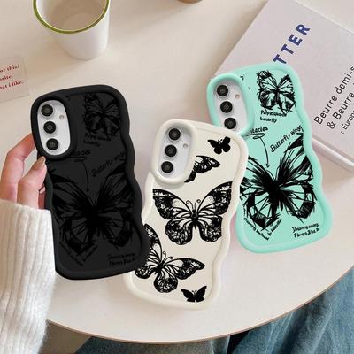 Butterfly Case for Samsung Galaxy A12 A11 A15 A14 A36 A13 A21s A33 A35 A26 A34 A16 Soft Phone Cover