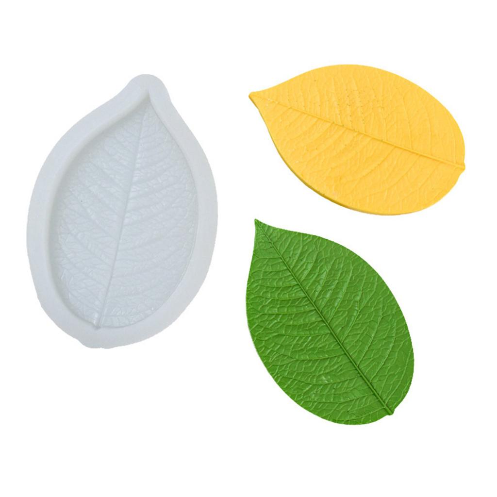 Nonstick Silicone Leaf Mold Fondant Leaf Mold for Cake and Pastry Decorations Ideal for Creative Baking Enthusiasts