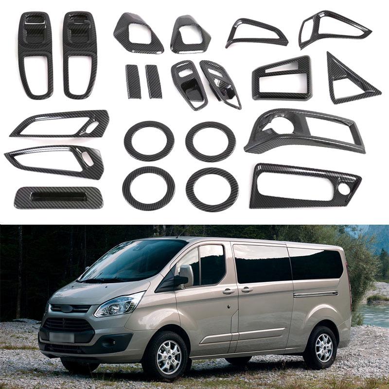 Compatible with 12-18 Ford Tourneo Custom: Interior Armrest, Door Handle, and More.