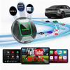 PlayAiBox Qualcomm 6225 Android15 Wireless Carplay AI Box 4GB+64GB Mirrolink 4G Network HDMI Car Multimedia for YouTube Netflix