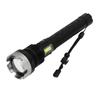 Outdoor Flashlight Super Bright Torch USB Rechargeable Zoomable Retractable Aluminium Alloy Shell Waterproof Flashlight for Camping Travel