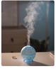 Colorful Flame Aroma Diffuser: Planet Design, Humidifier & Essential Oil Desktop Plug-In