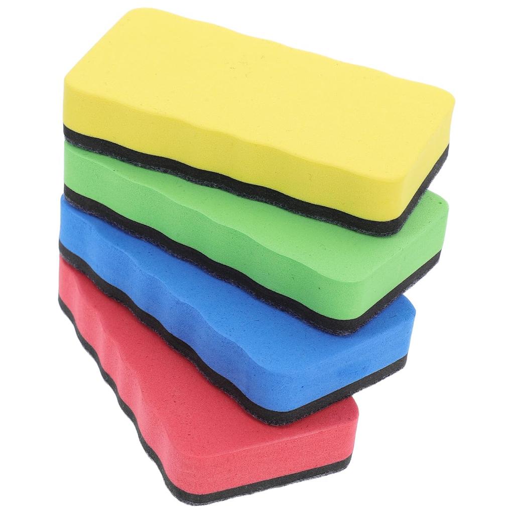 OUNONA Magnetic Whiteboard Erasers, 20-Pack, EVA Felt Material, Magnetic Adsorption for Efficient Erasing, Suitable for Classroom and Office Blackboar